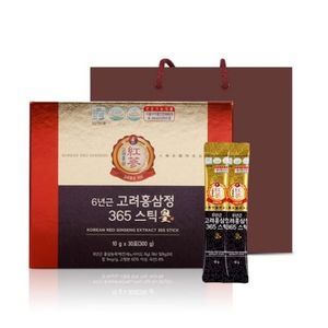 정원삼 6년근 고려홍삼정 365 스틱 황 10g