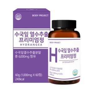 수국잎 열수추출 프리미엄정