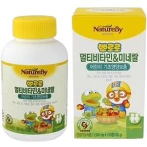네이처바이 뽀로로 멀티비타민 앤 미네랄
