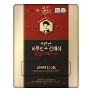6년근 하루한포 전체식 홍삼스틱365