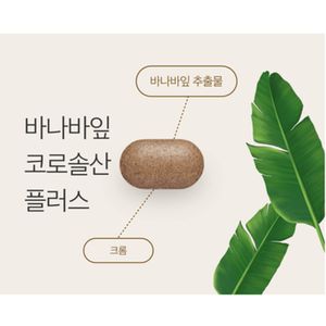 바나바잎 코로솔산 플러스