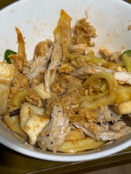 鶏胸肉ときのこの炒め物のサムネイル