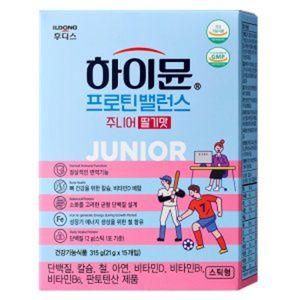 하이뮨 프로틴 밸런스 주니어 딸기맛 스틱