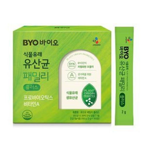 BYO 바이오 식물유래 유산균 패밀리 플러스