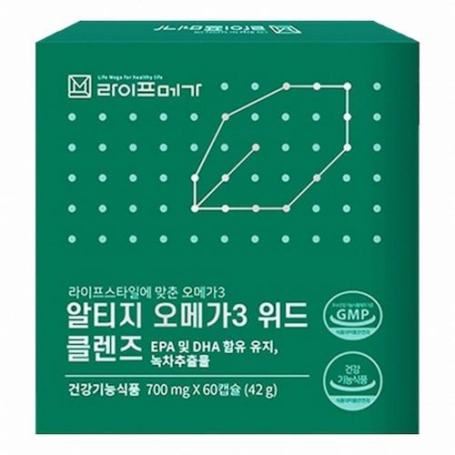 라이프메가 알티지 오메가3 위드 클렌즈
