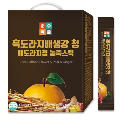 흑도라지배생강 청 