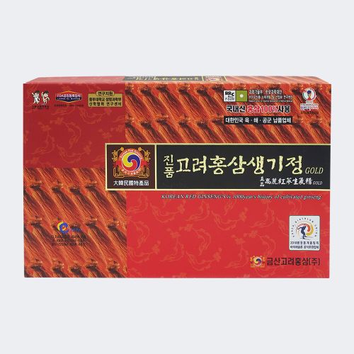 진품 고려홍삼생기정 골드