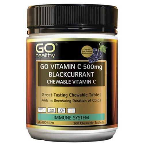 고 비타민 C 500mg 블랙커런트 츄어블