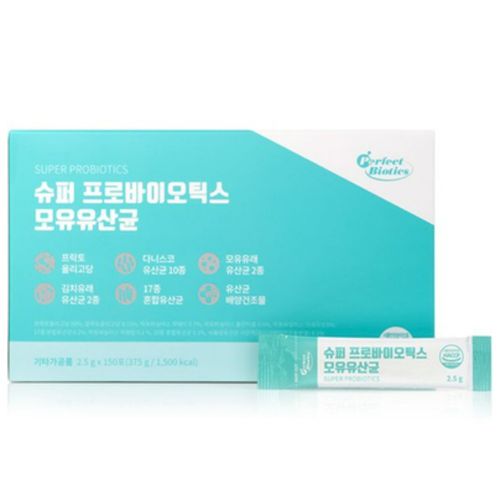 퍼펙트바이오틱스 슈퍼 프로바이오틱스 모유유산균 + 프리바이오틱스