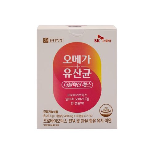 오메가 유산균 더블액션 에스