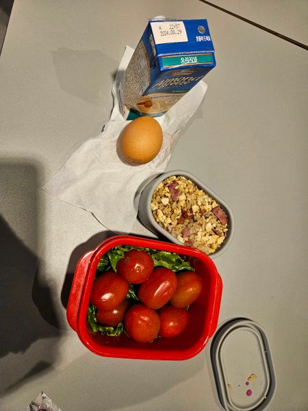 豆腐ベーコン椎茸チャーハンのサムネイル