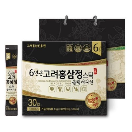 6년근 고려홍삼정 스틱 블랙에디션 10g