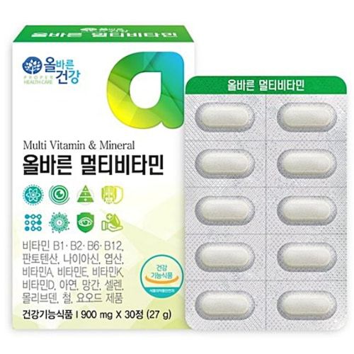 올바른건강 올바른 멀티비타민