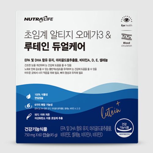 초임계 알티지 오메가3 & 루테인 듀얼케어