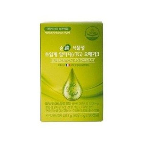 순 식물성 초임계 알비지 오메가3