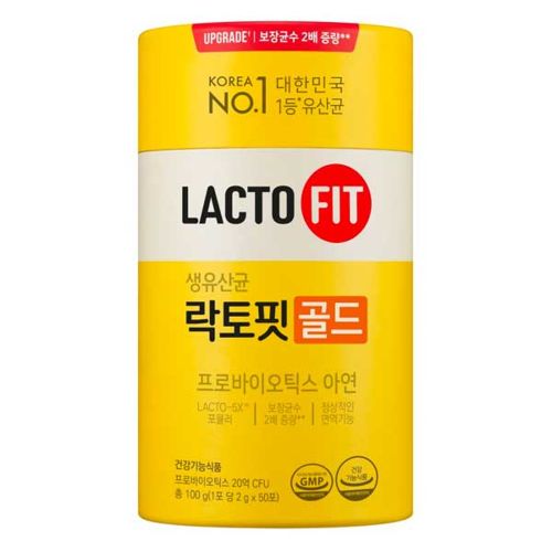 생유산균 락토핏 골드 프로바이오틱스 아연