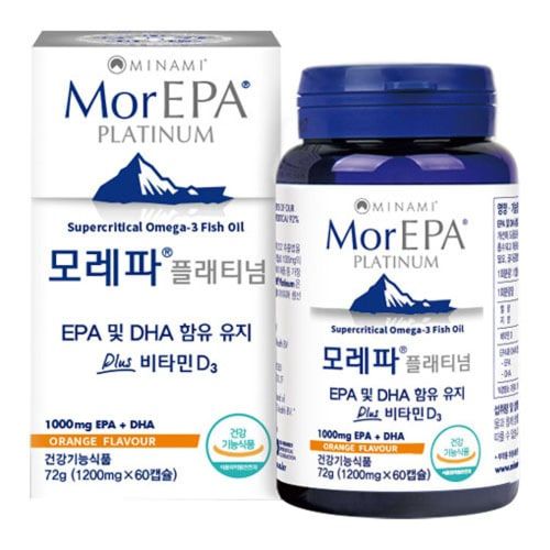 모레파 플래티넘 오메가3+비타민D