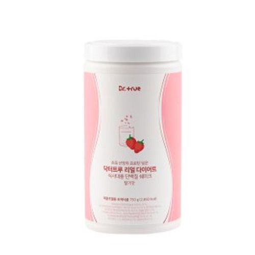 초유 산양유 프로틴 담은 닥터트루 리얼 다이어트 식사대용 단백질 쉐이크 딸기맛