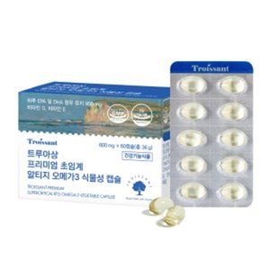 프리미엄 초임계 알티지 오메가3 식물성캡슐