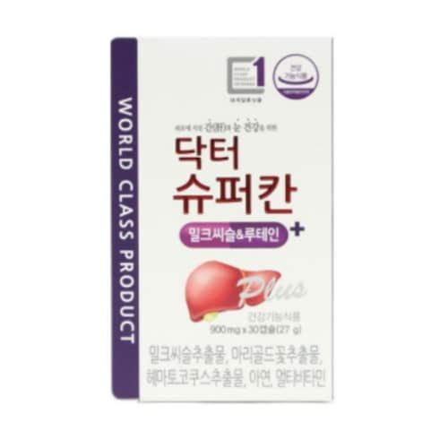 닥터 슈퍼칸 밀크시슬 앤 루테인 플러스