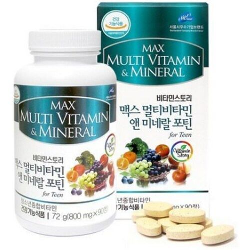 비타민스토리 맥스 멀티비타민 앤 미네랄 포틴