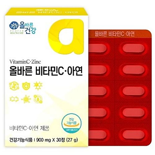 올바른건강 올바른 비타민C 아연