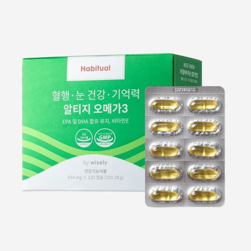혈행 눈건강 기억력 알티지 오메가3
