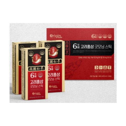 6년근 고려홍삼 굿모닝 스틱 10ml