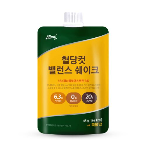 얼라이브 혈당컷 밸런스 쉐이크