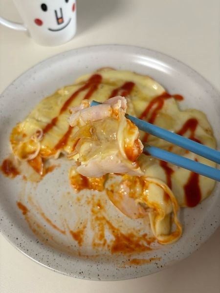 鶏むね肉ハムピザのサムネイル