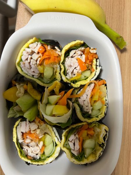 닭가슴살 키토김밥 치즈넣은 의 썸네일