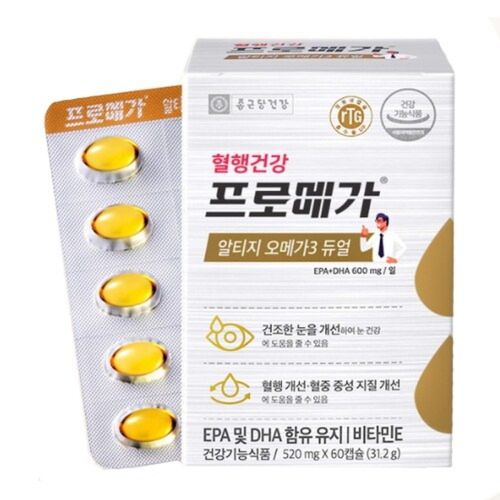 혈행건강 프로메가 알티지 오메가3 듀얼