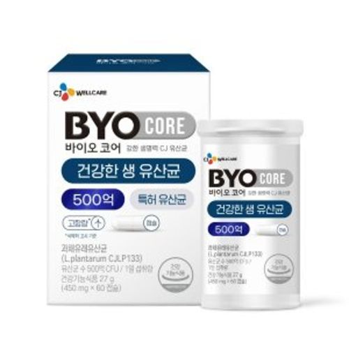 BYO 바이오 코어 건강한 생 유산균 500억