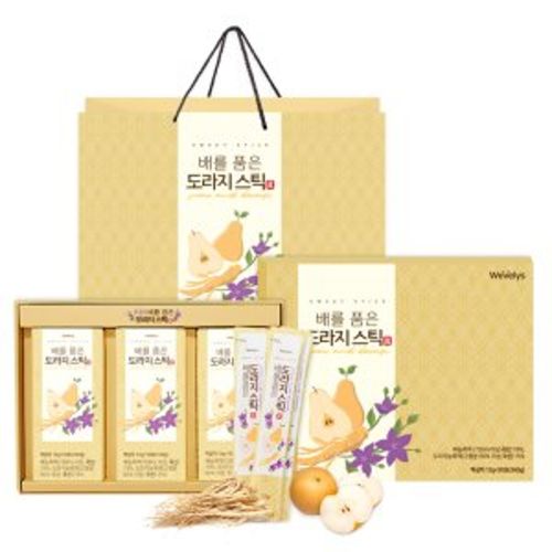 배를 품은 도라지 스틱