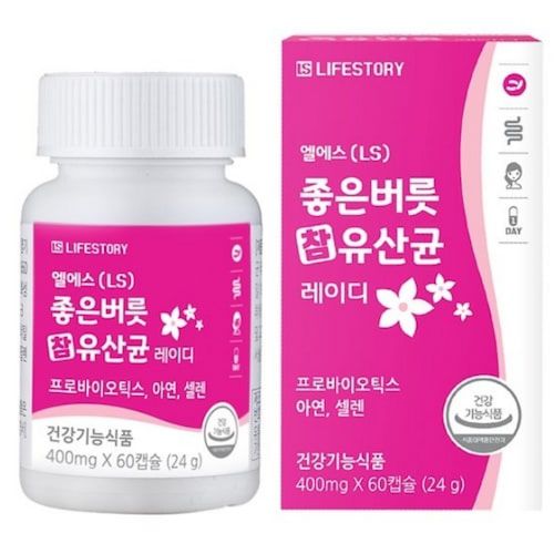 엘에스 좋은버릇 참 유산균 레이디