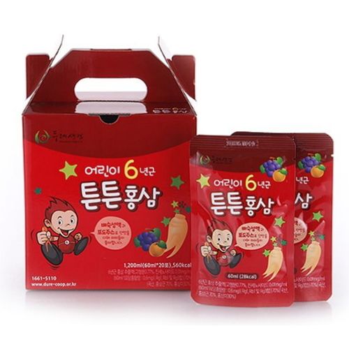 어린이 6년근 튼튼홍삼 60ml