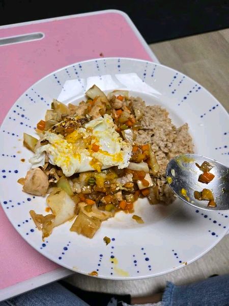 Thumbnail of Cabbage Chicken Breast Rice Bowl