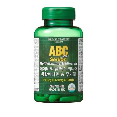 ABC 플러스 씨니어 멀티비타민&미네랄