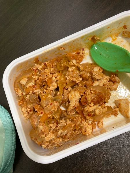 キムチ豆腐チャーハンのサムネイル