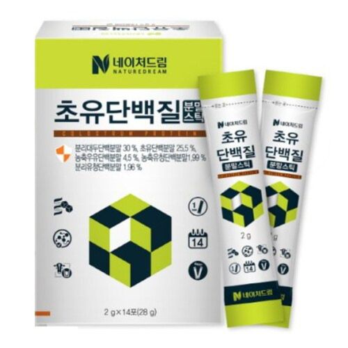 초유단백질 분말스틱