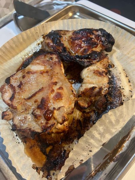 닭다리살 오븐 스테이크+저당칠리소스의 썸네일