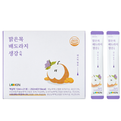 맑은목 배도라지생강 스틱
