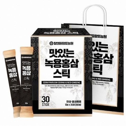 맛있는 6년근 녹용홍삼스틱 12g