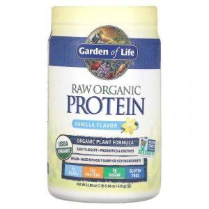 Raw 유기농 단백질 바닐라