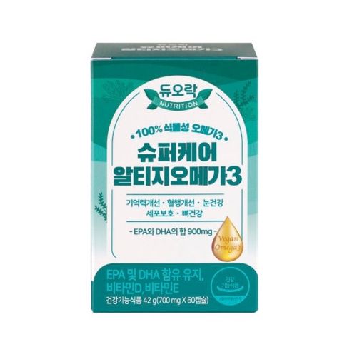 듀오락 슈퍼케어 알티지 오메가3