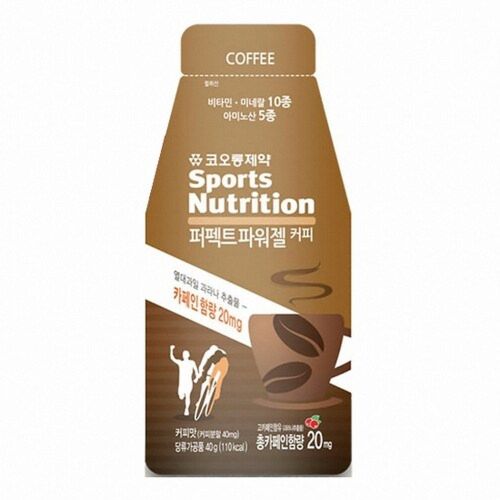 스포츠 뉴트리션 퍼펙트 파워젤 커피맛