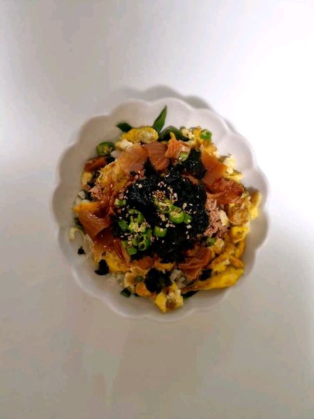 ツナ納豆ビビンバのサムネイル