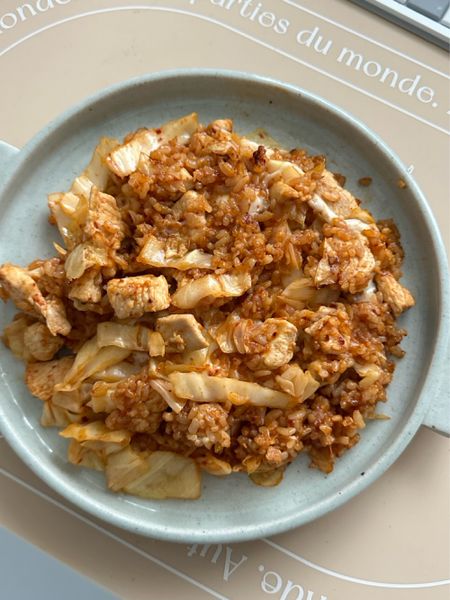 焼肉店風 鶏むね肉チャーハン！のサムネイル
