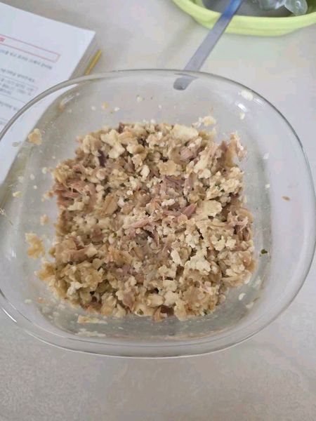 オートミール豆腐ツナご飯のサムネイル