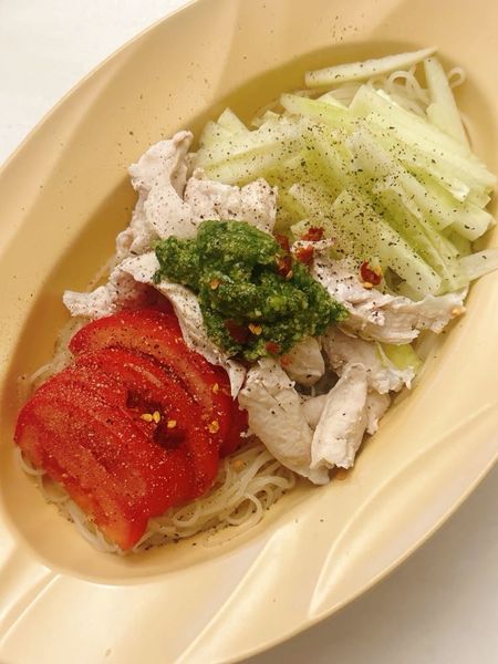 콩담백바질페스토비빔면의 썸네일